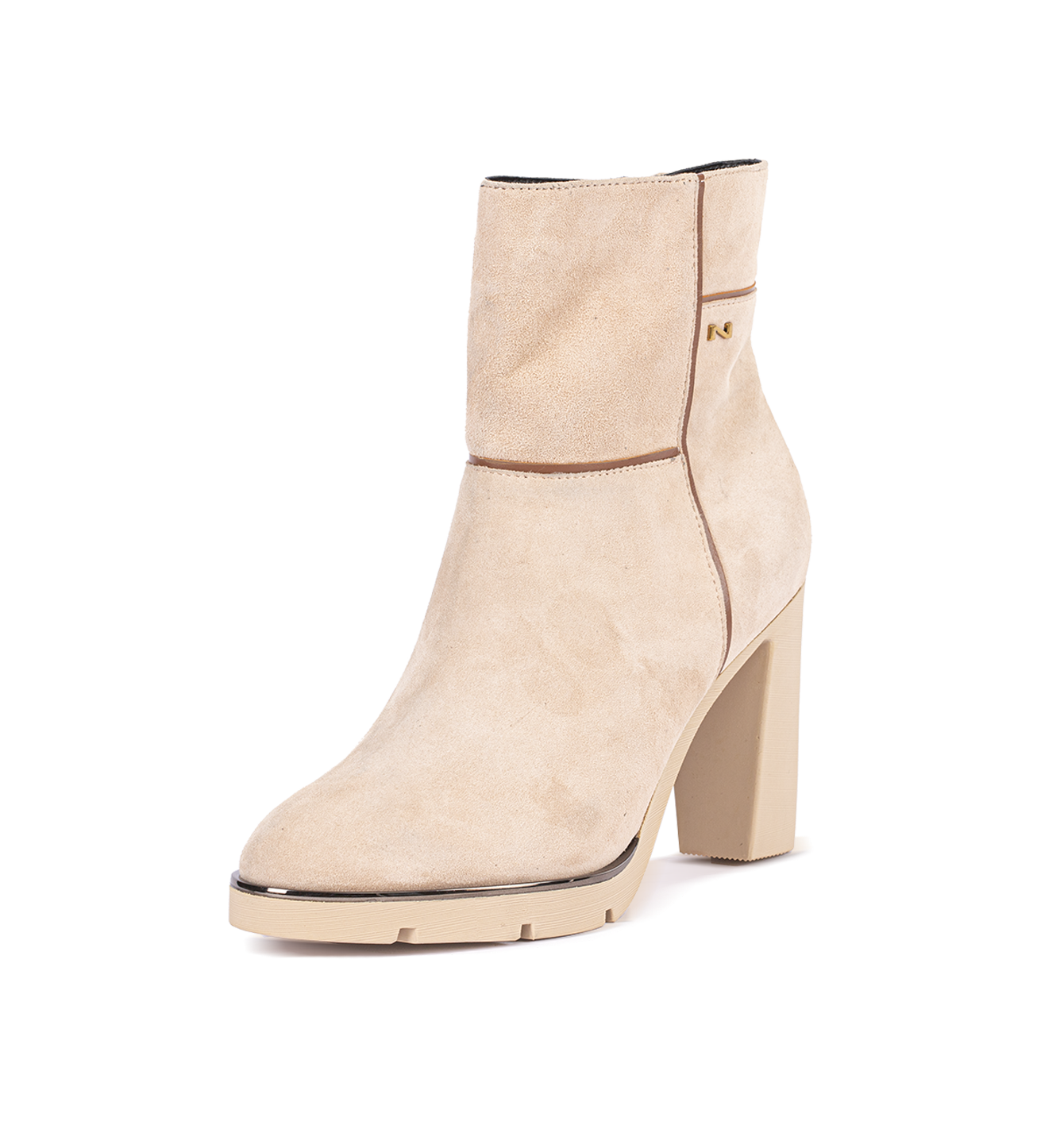 Bottes beiges pour femmes 242-N37-02