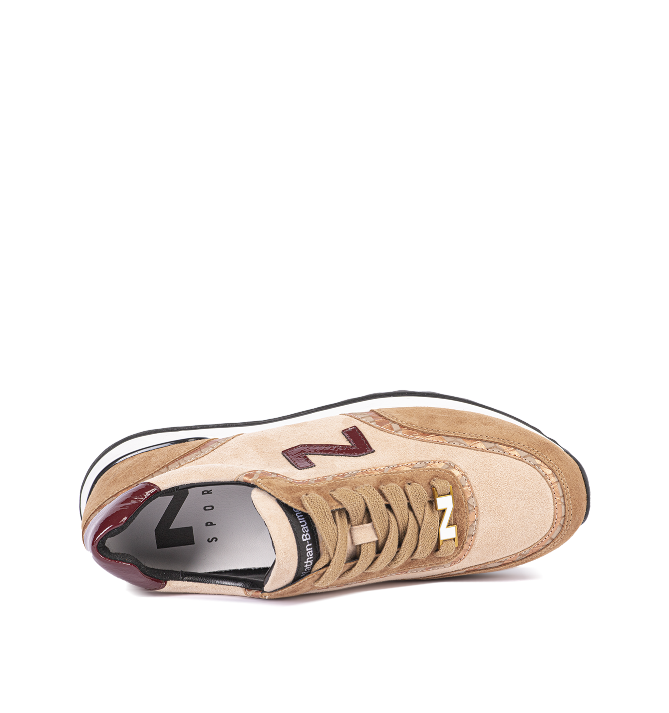 Dames camel Sneakers 242-NS02-04