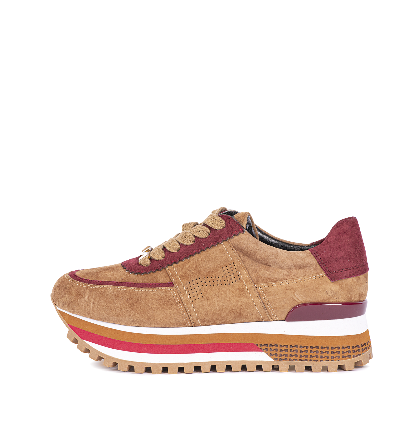 Dames camel Sneakers 242-NS21-03