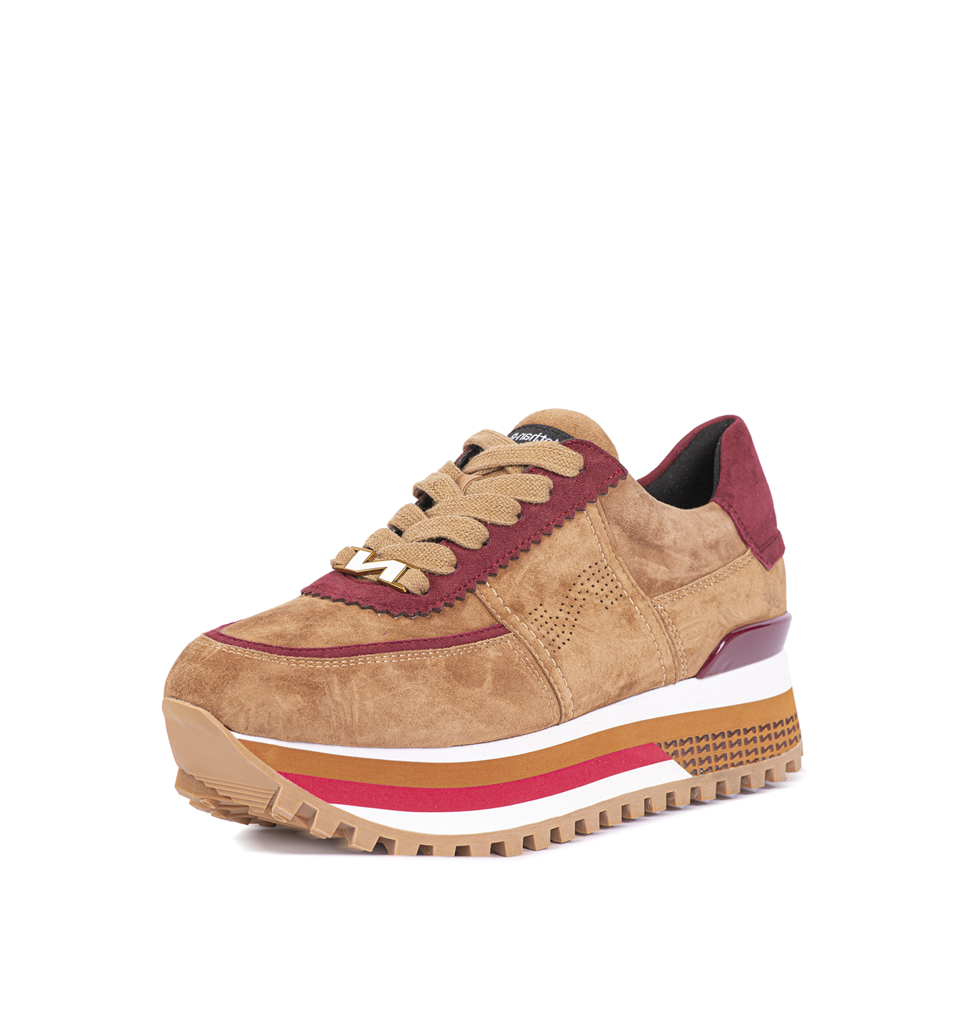 Dames camel Sneakers 242-NS21-03