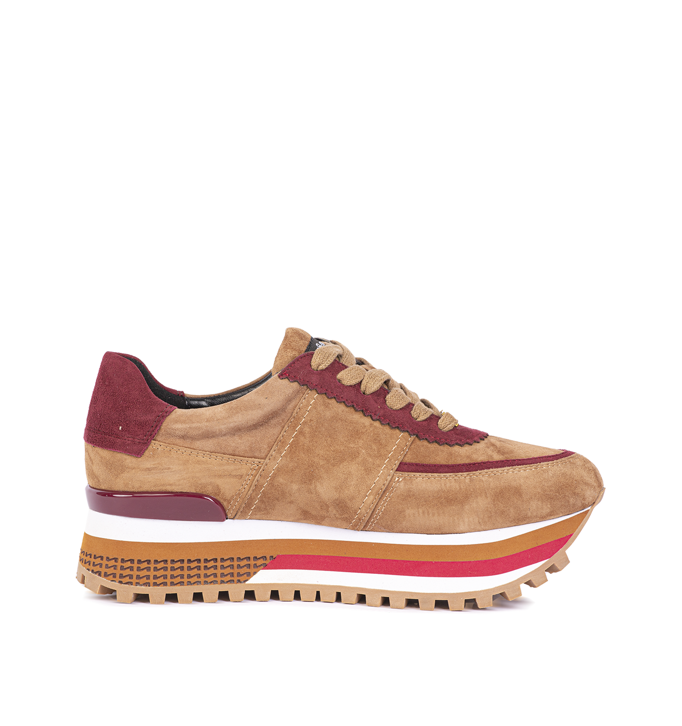 Dames camel Sneakers 242-NS21-03