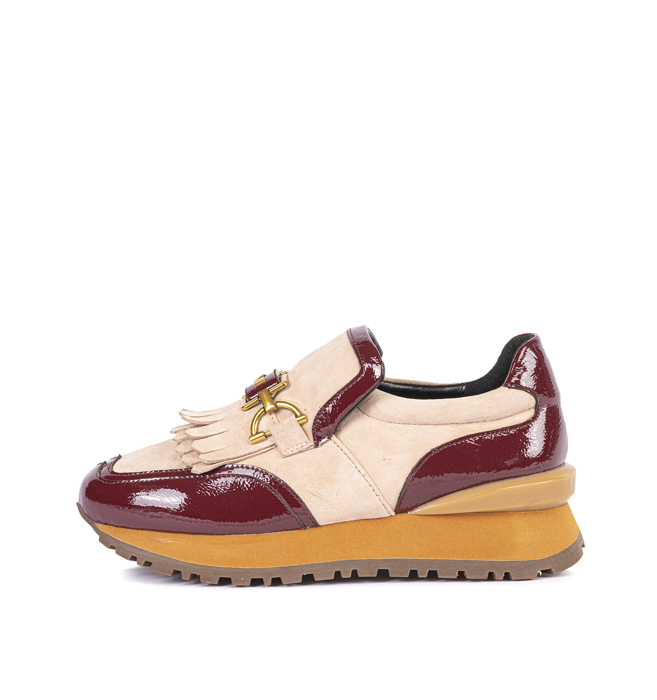 Women beige Sneakers 242-NS05-04