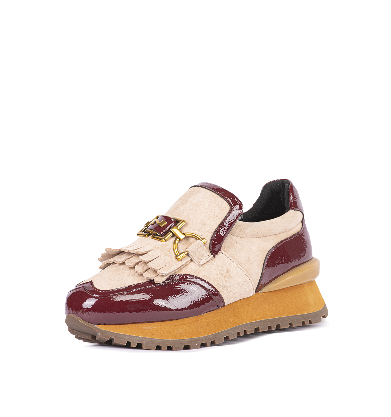 Women beige Sneakers 242-NS05-04