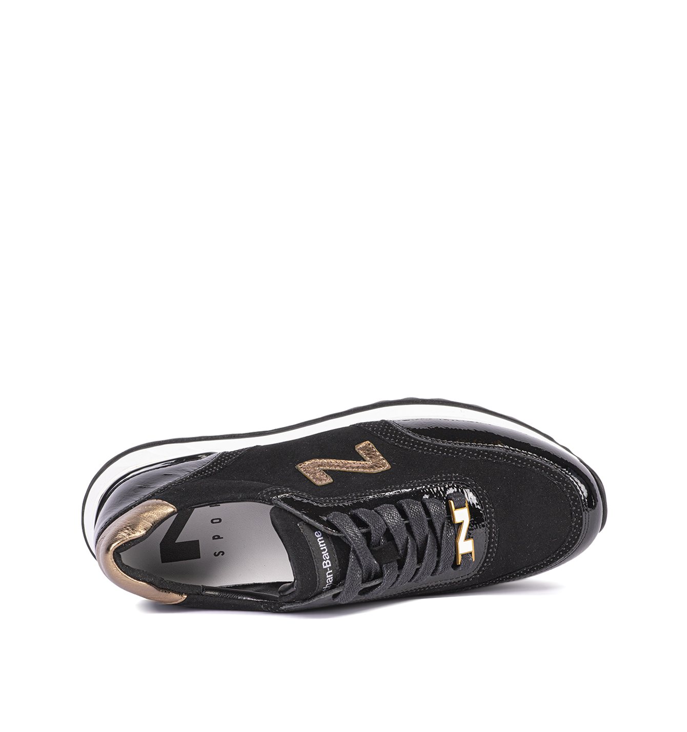 Dames zwart Sneakers 242-NS02-01