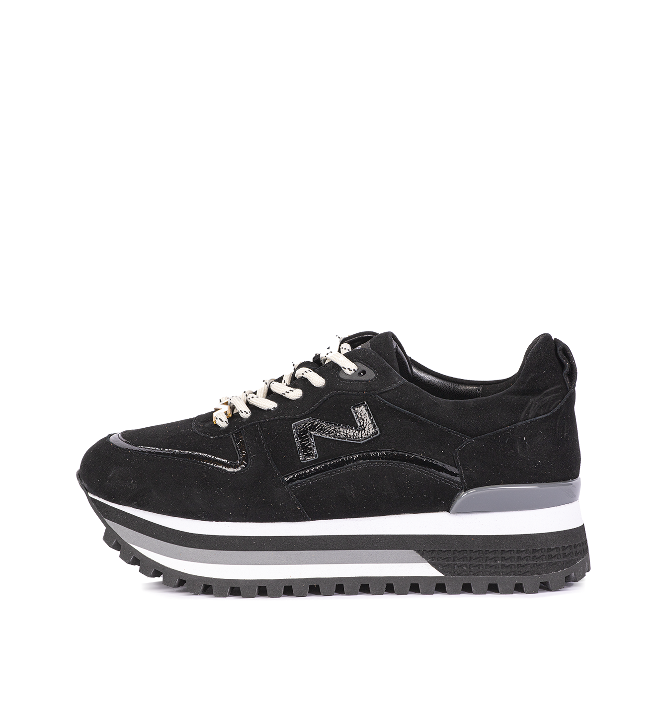 Women black Sneakers 242-NS20-01