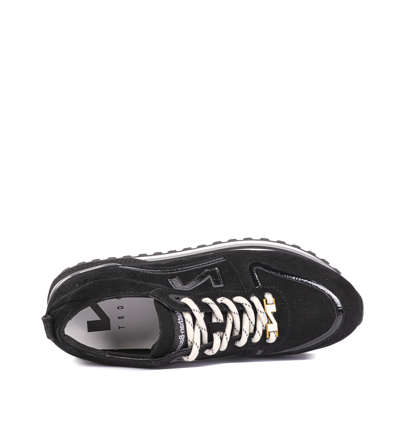 Women black Sneakers 242-NS20-01