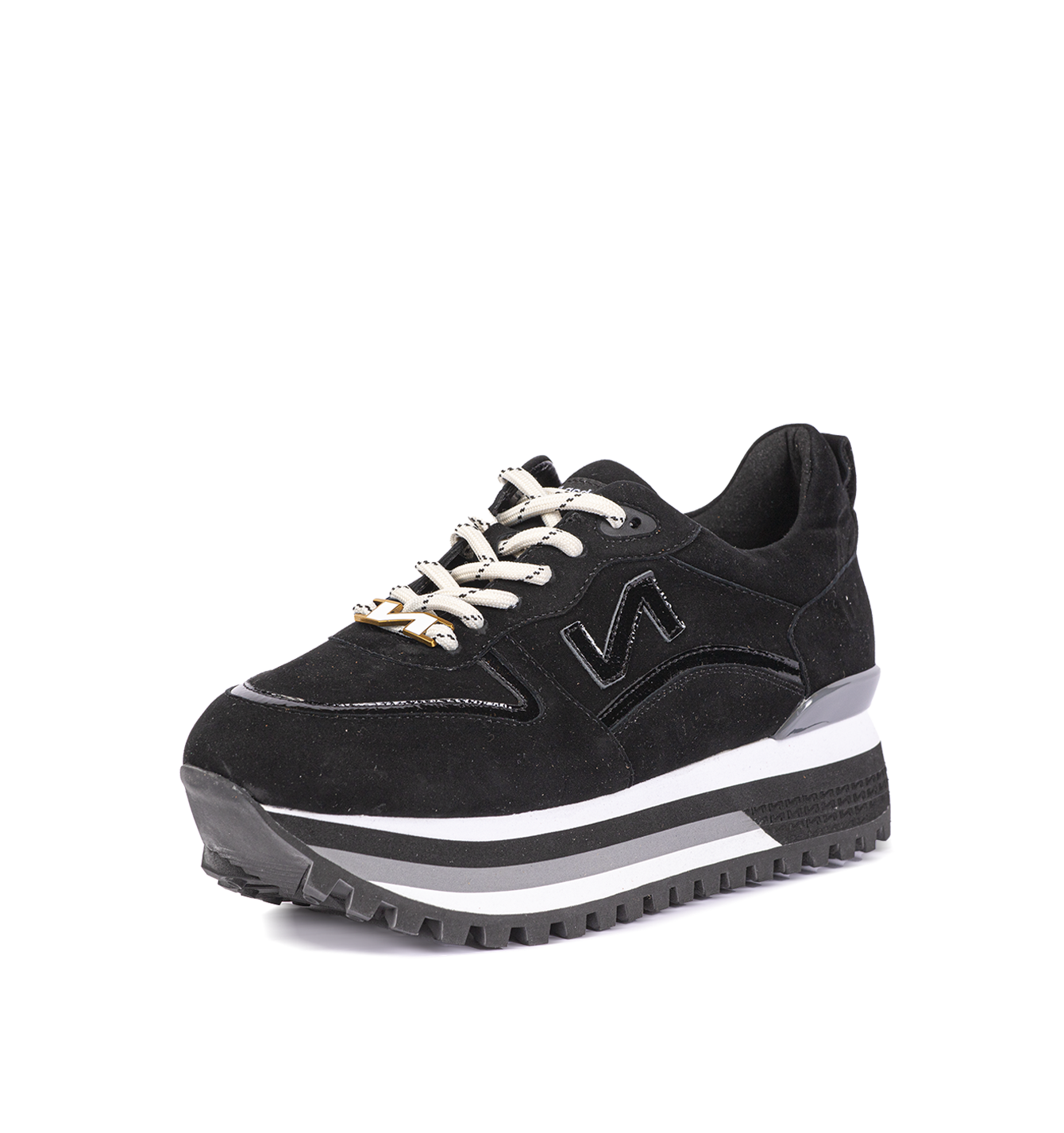 Women black Sneakers 242-NS20-01