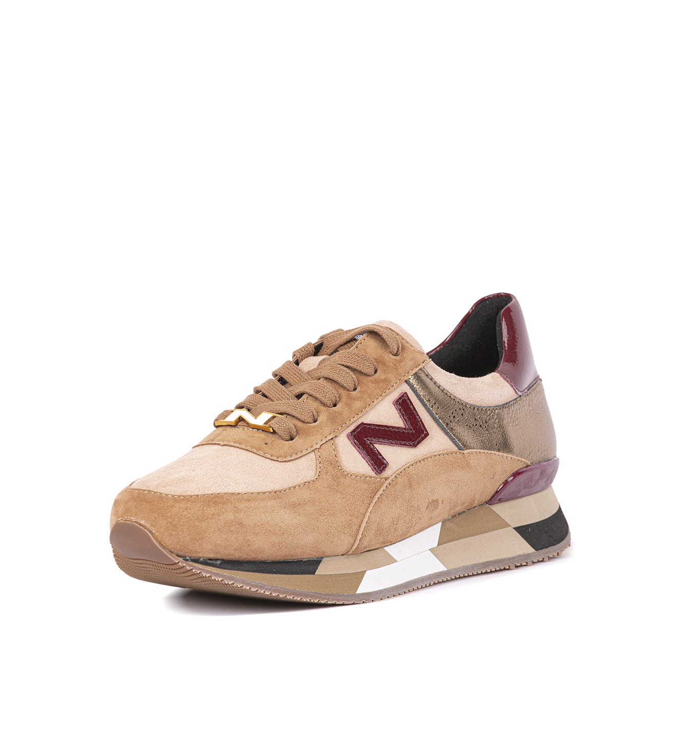 Women camel Sneakers 242-NS12-01