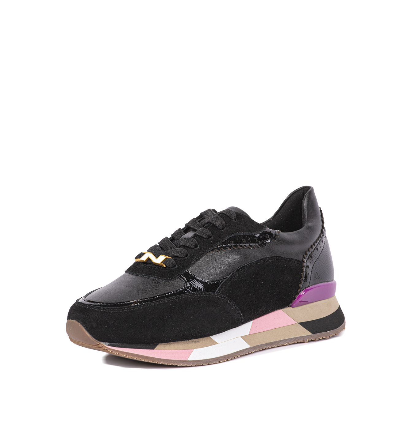 Women black Sneakers 242-NS11-05