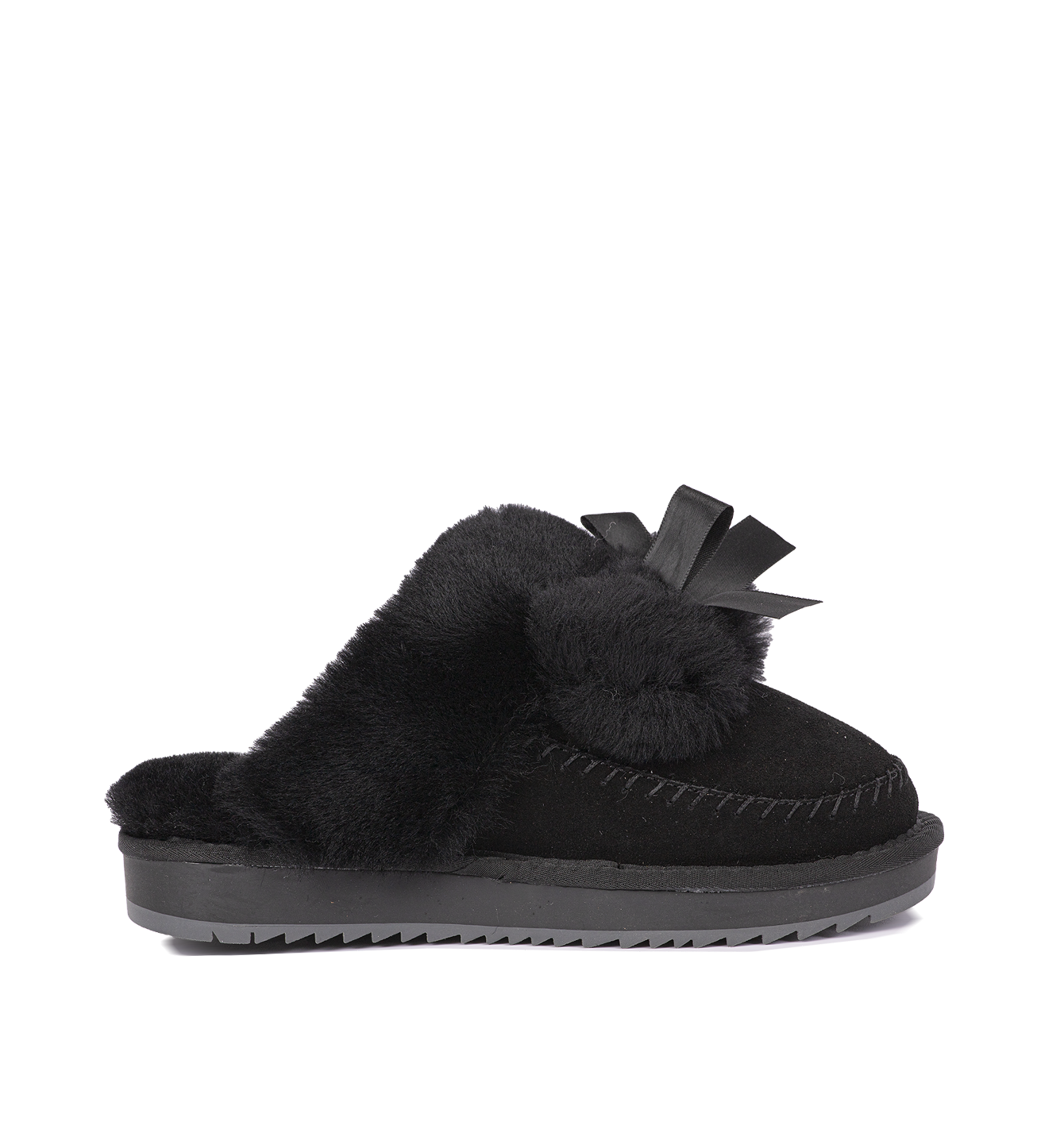 Women black Slippers 242-N60-05