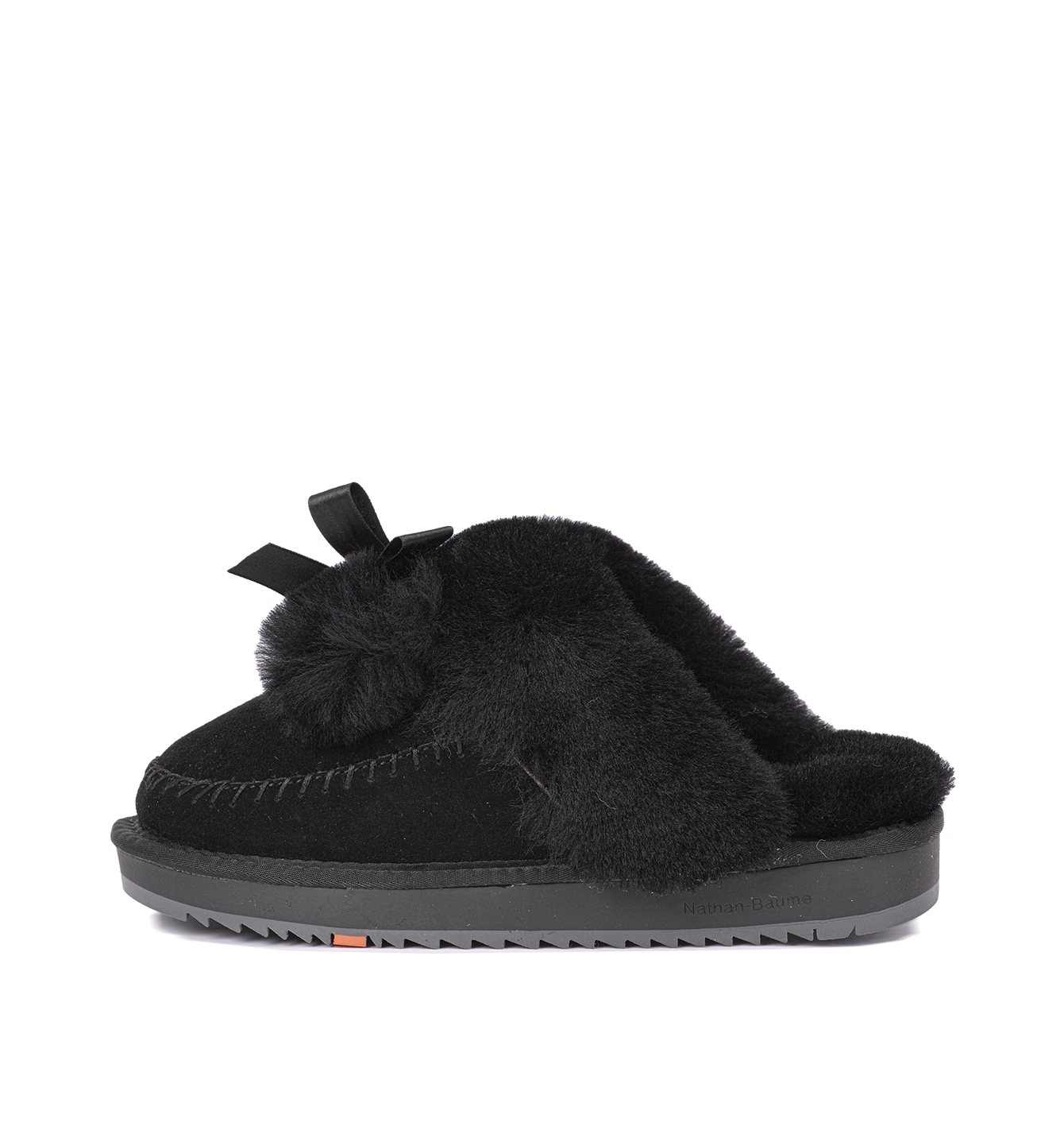 Women black Slippers 242-N60-05