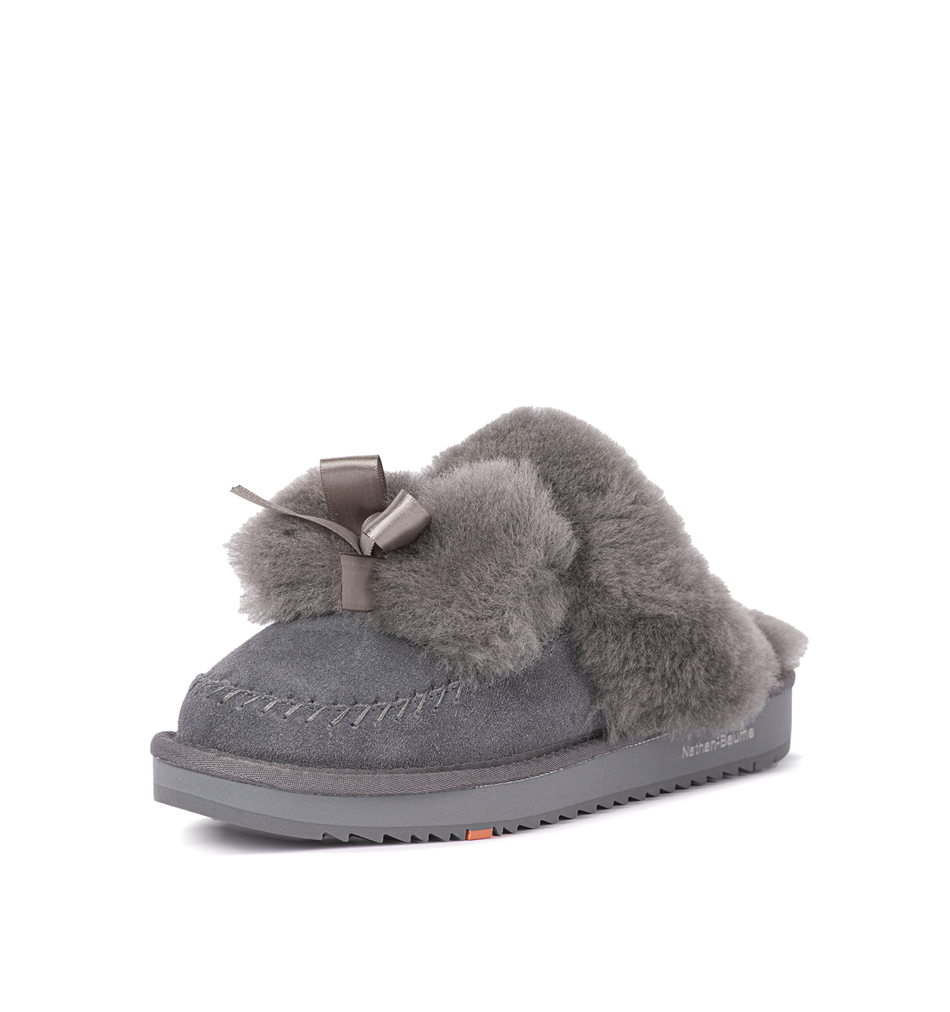Pantoufles grises pour femmes 242-N60-04