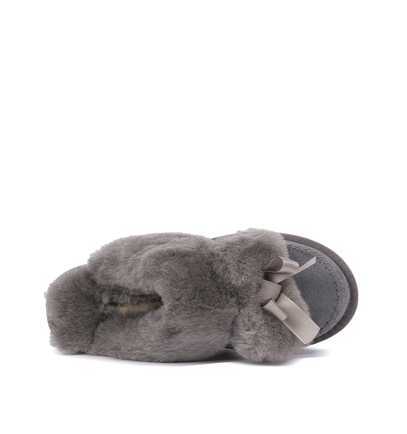Pantoufles grises pour femmes 242-N60-04