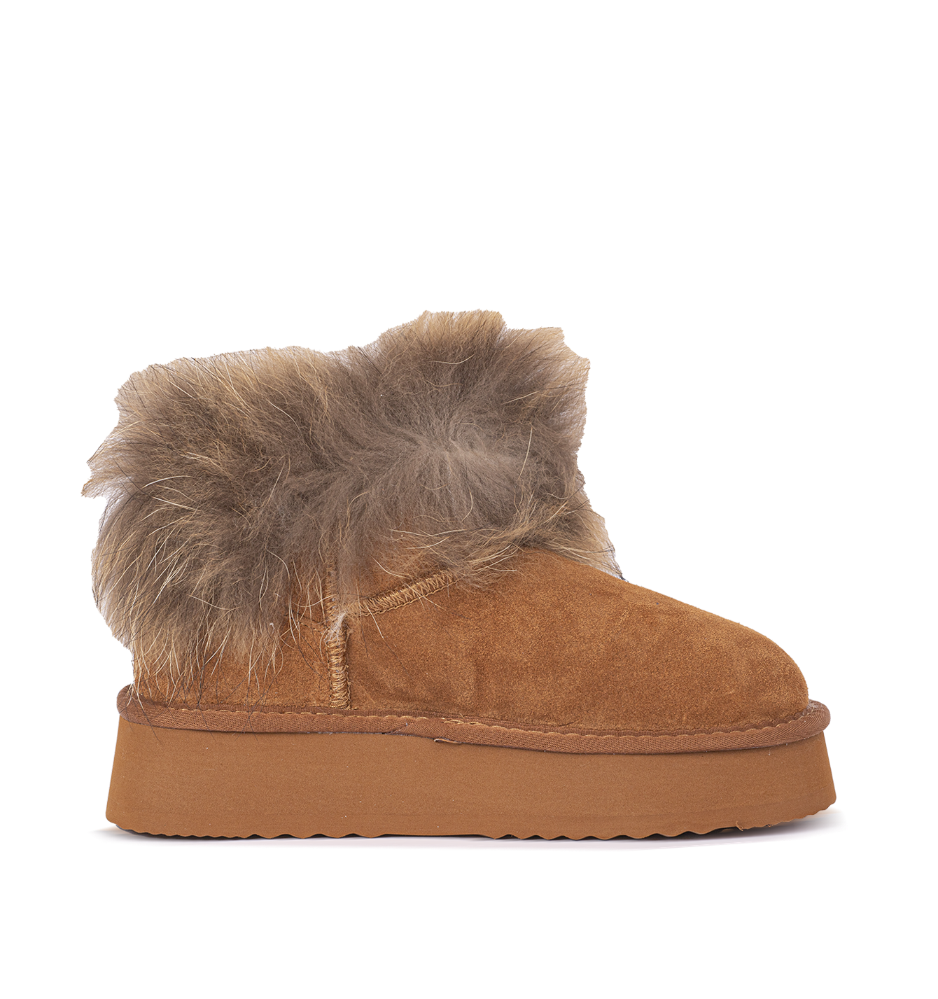 Women cognac Boots 242-N79-01
