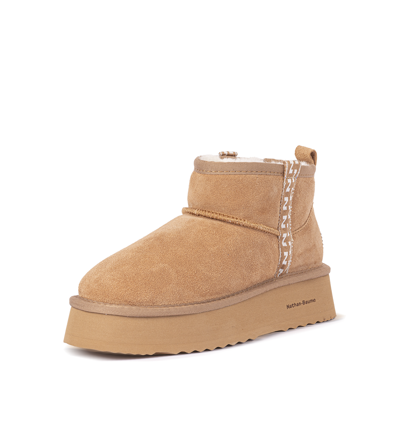 Femmes camel Bottes 242-N77-04