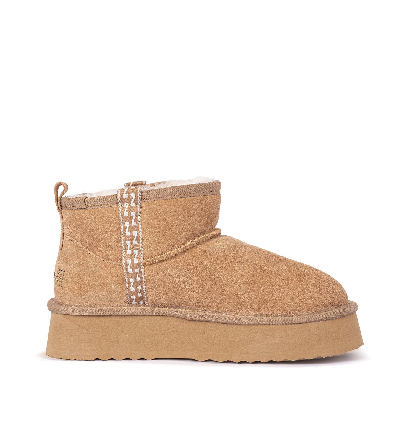 Femmes camel Bottes 242-N77-04