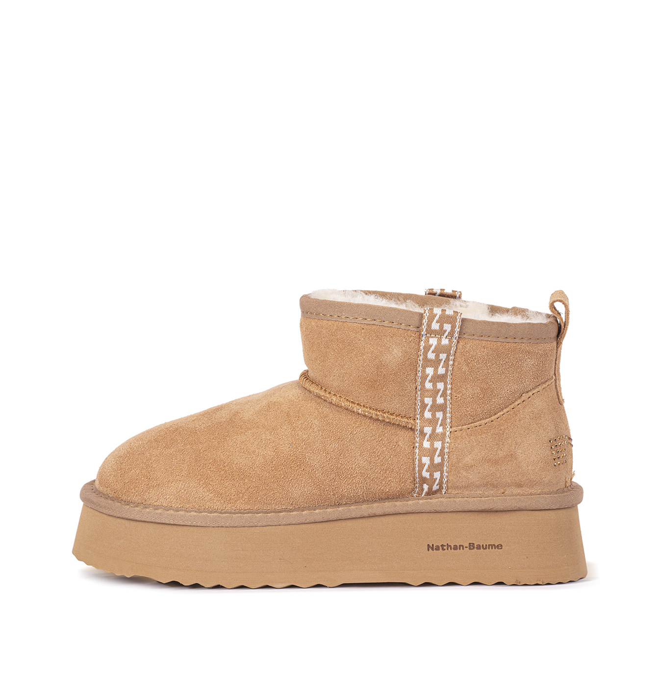 Femmes camel Bottes 242-N77-04