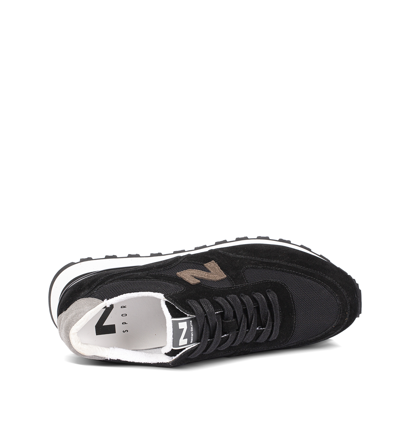 Hommes noirs Baskets 242-M53-01