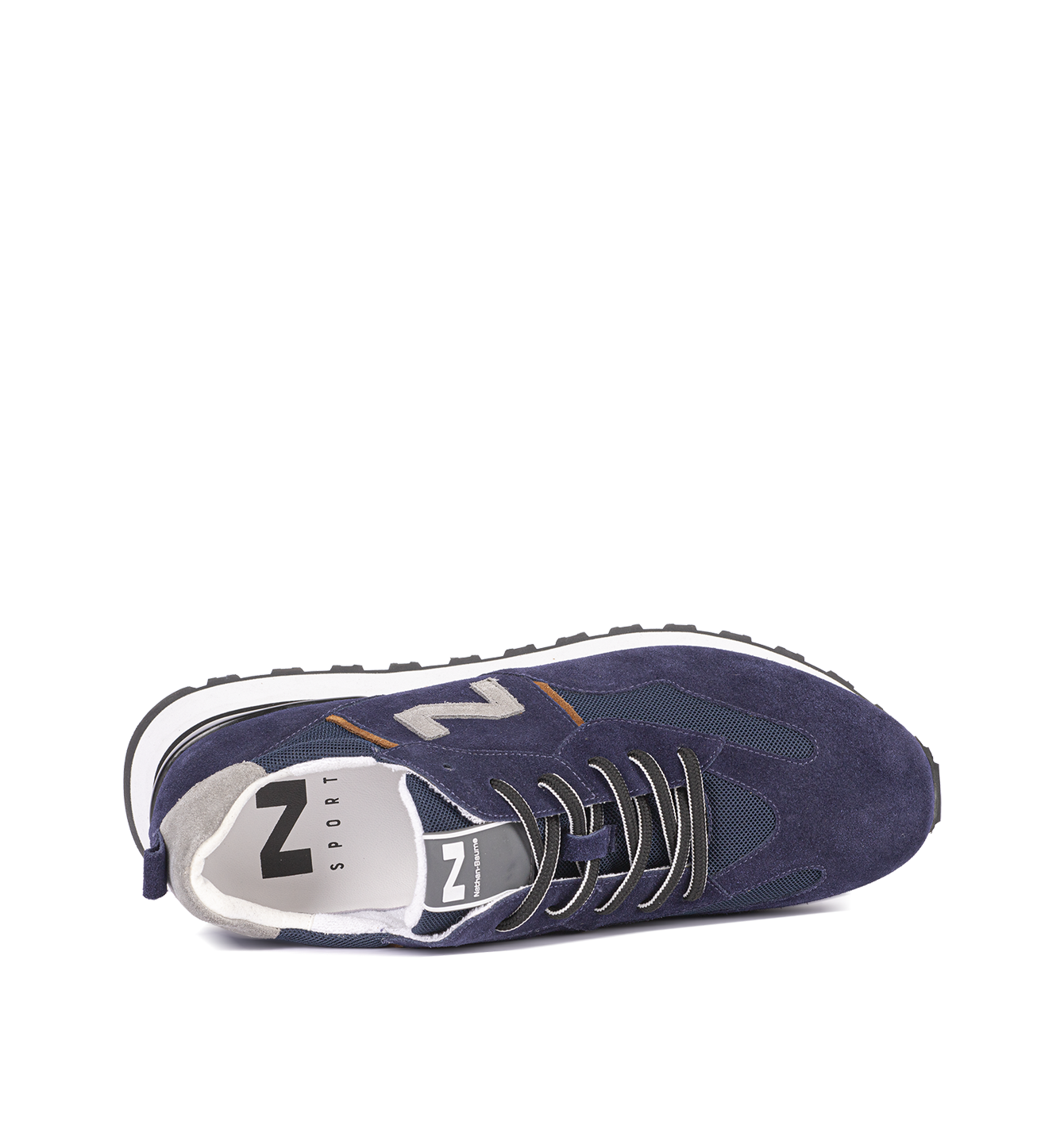Baskets bleues pour hommes 242-M52-02