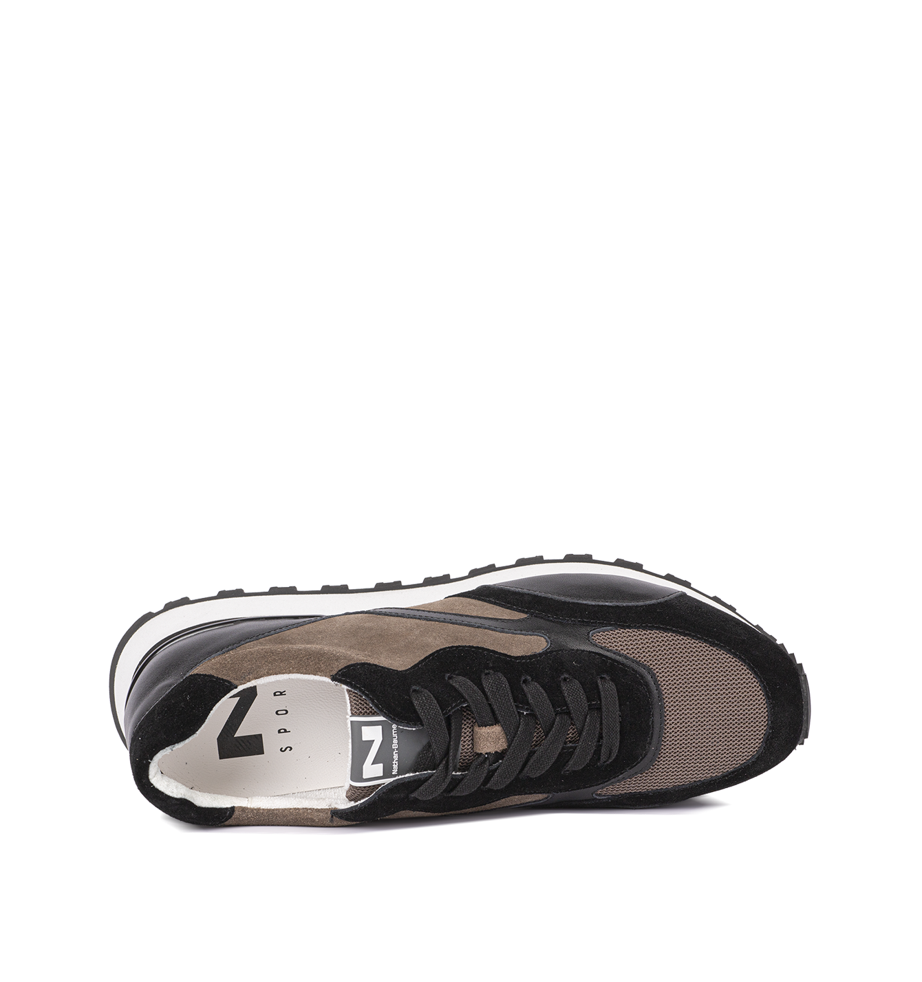 Heren zwart Sneakers 242-M50-01