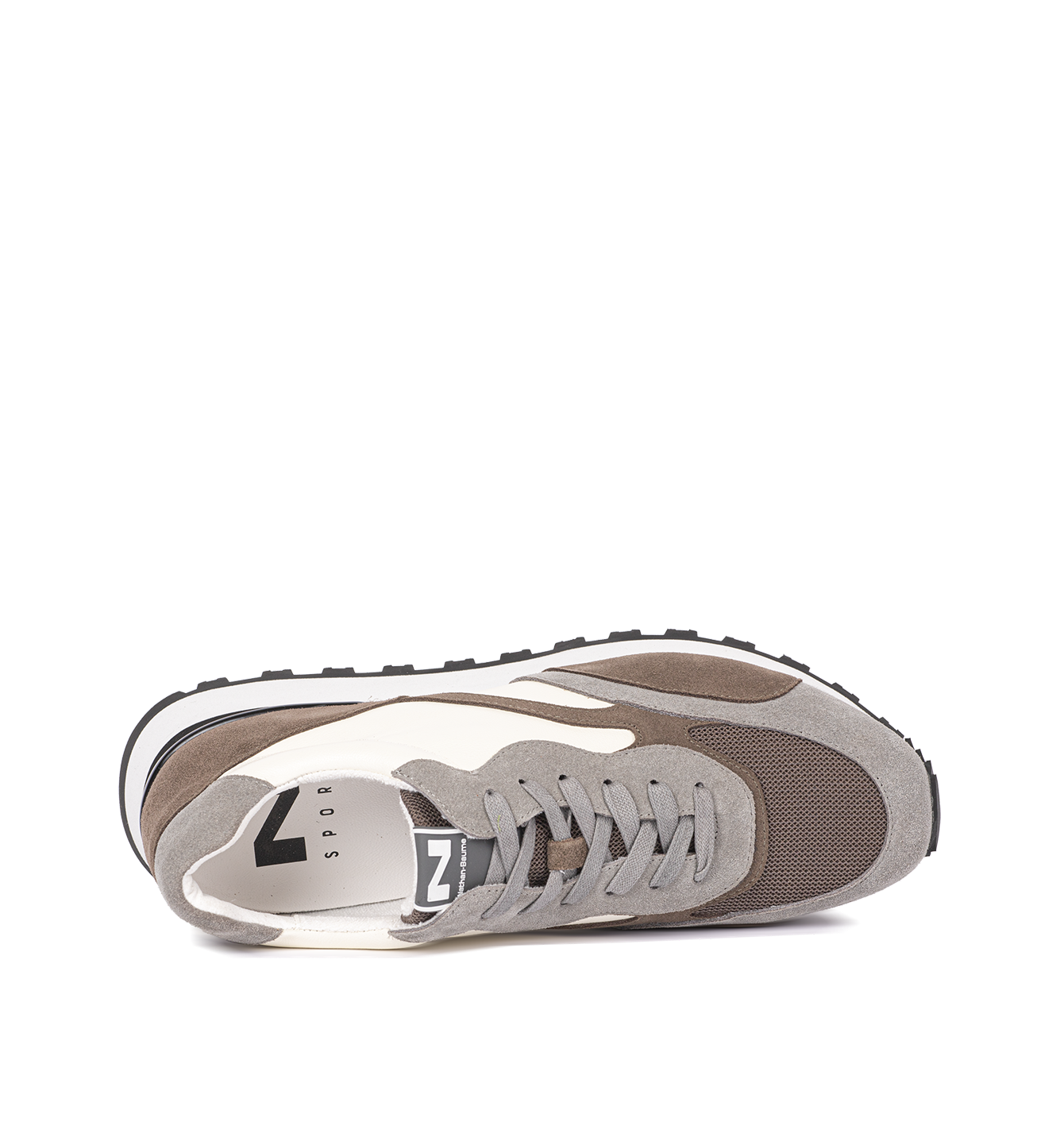 Baskets grises pour hommes 242-M50-04