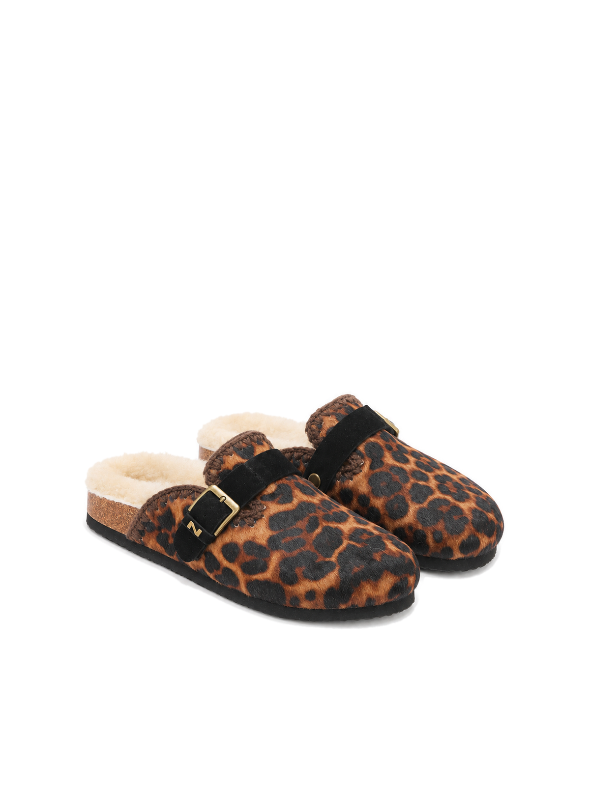262-N84-02 LEO+SUEDE - BROWN+BLACK